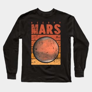 Occupy Mars Long Sleeve T-Shirt